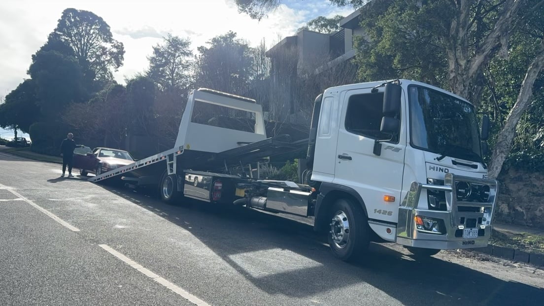 Professional towing service