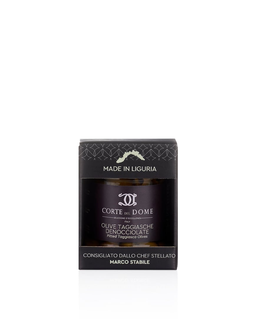 Pitted Taggiasca Olives - Corte del Dome