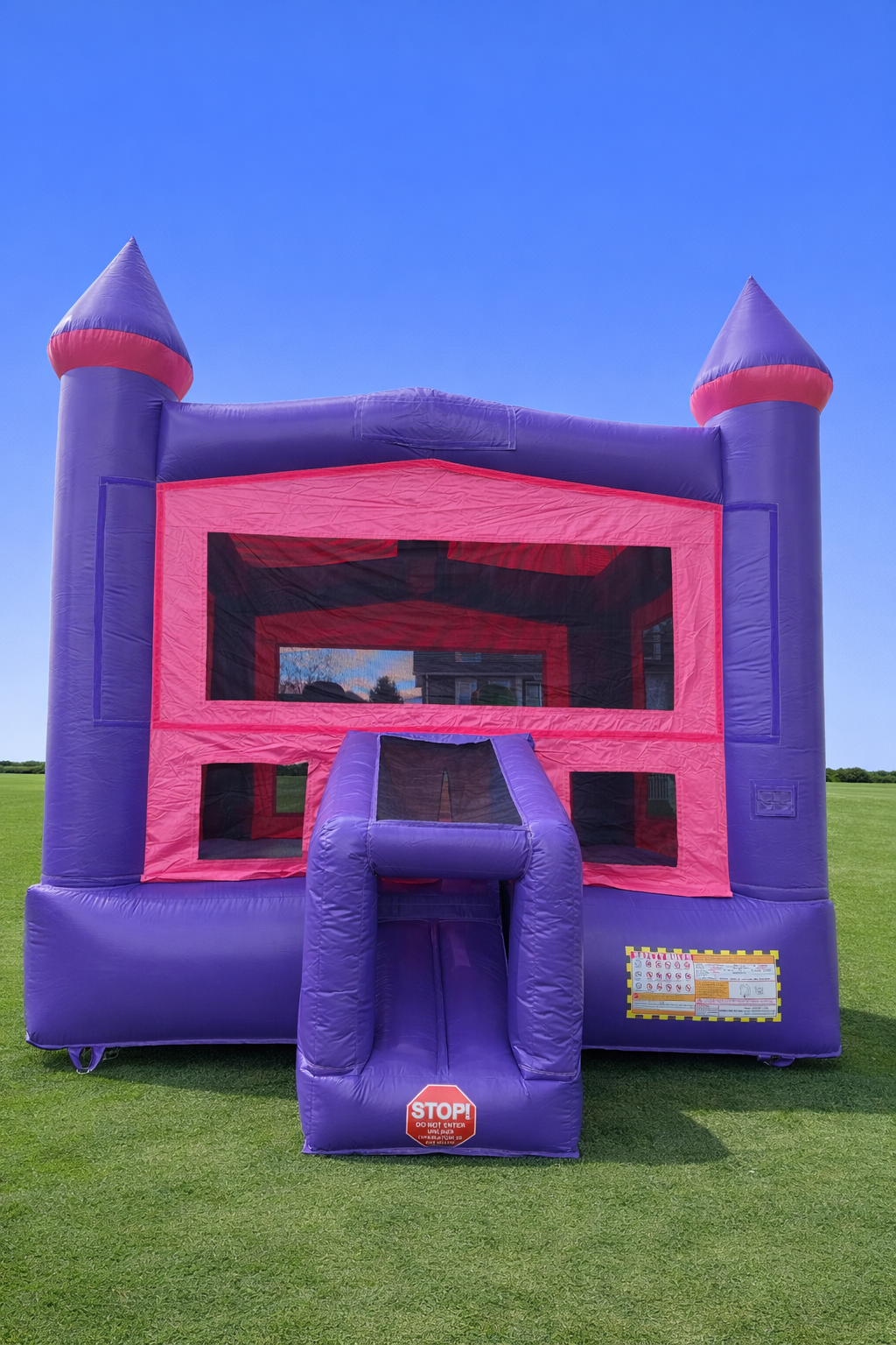 Castle Bounce rental blue