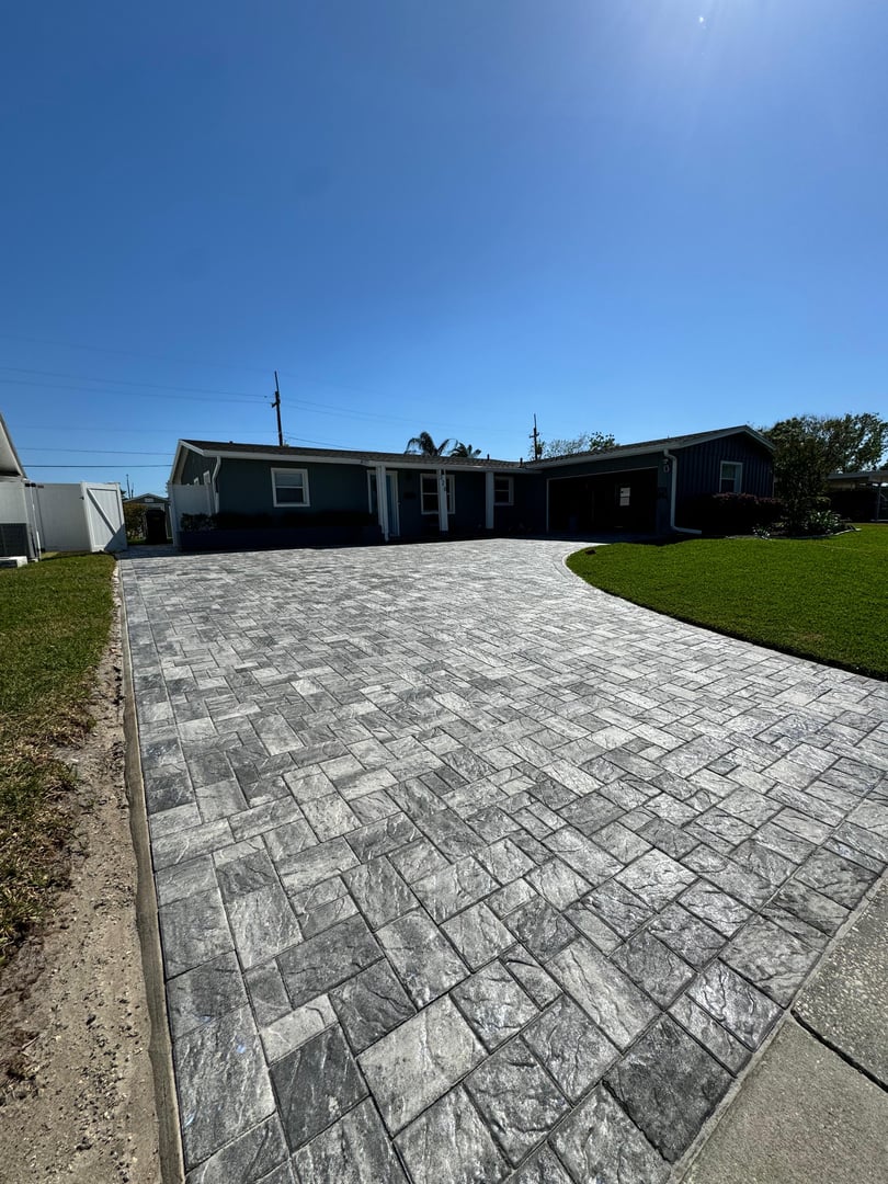 Pavers Installed & Sealed