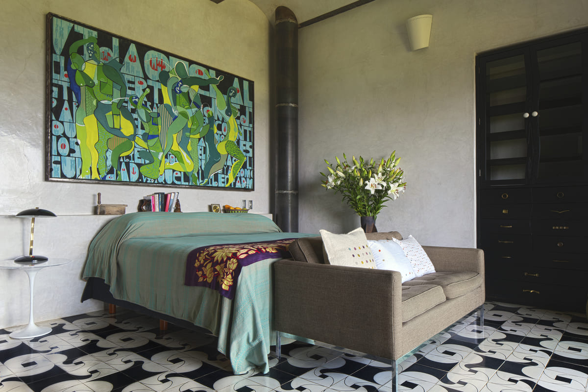 Architectural evening view