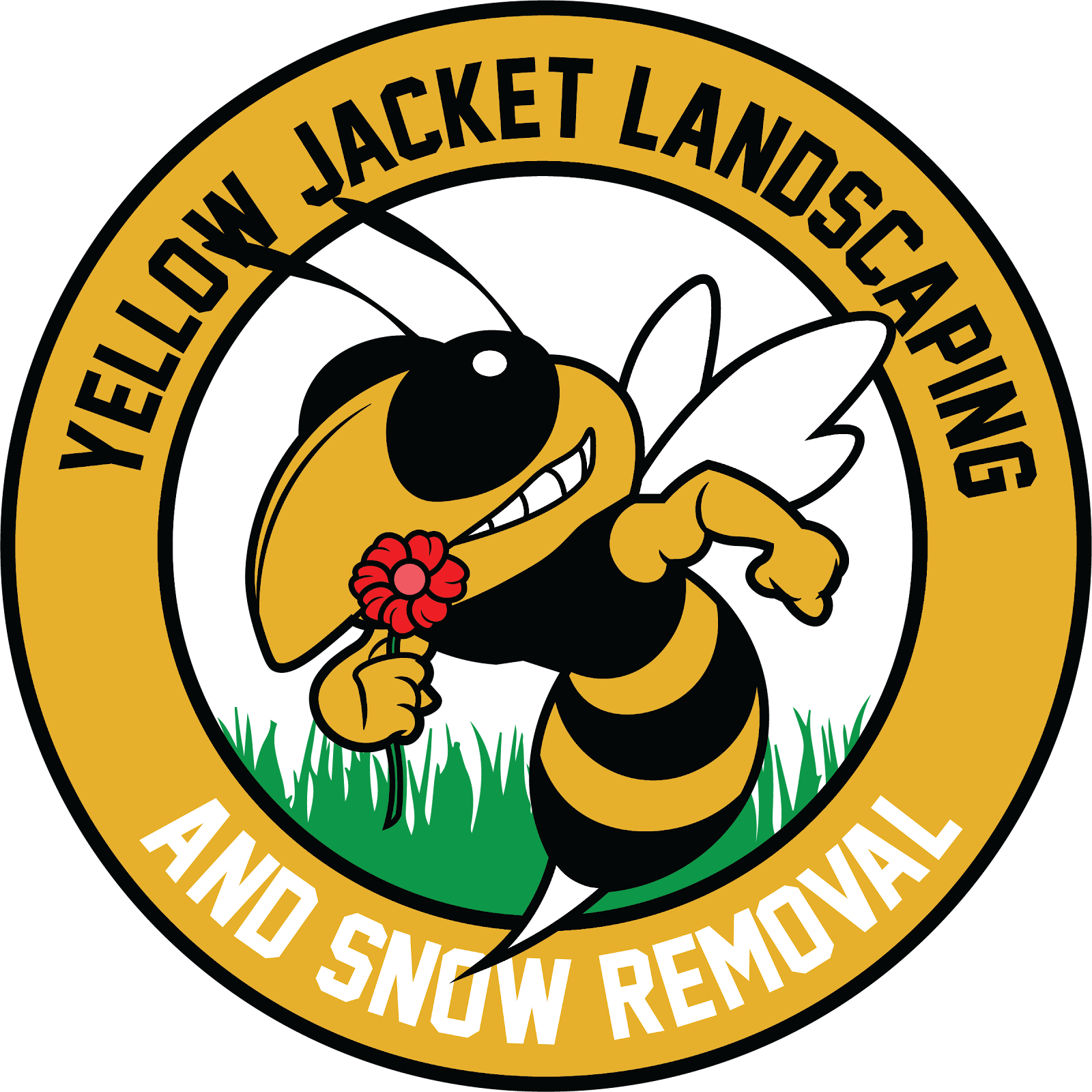 Yellow Jacket Landscaping Logo
