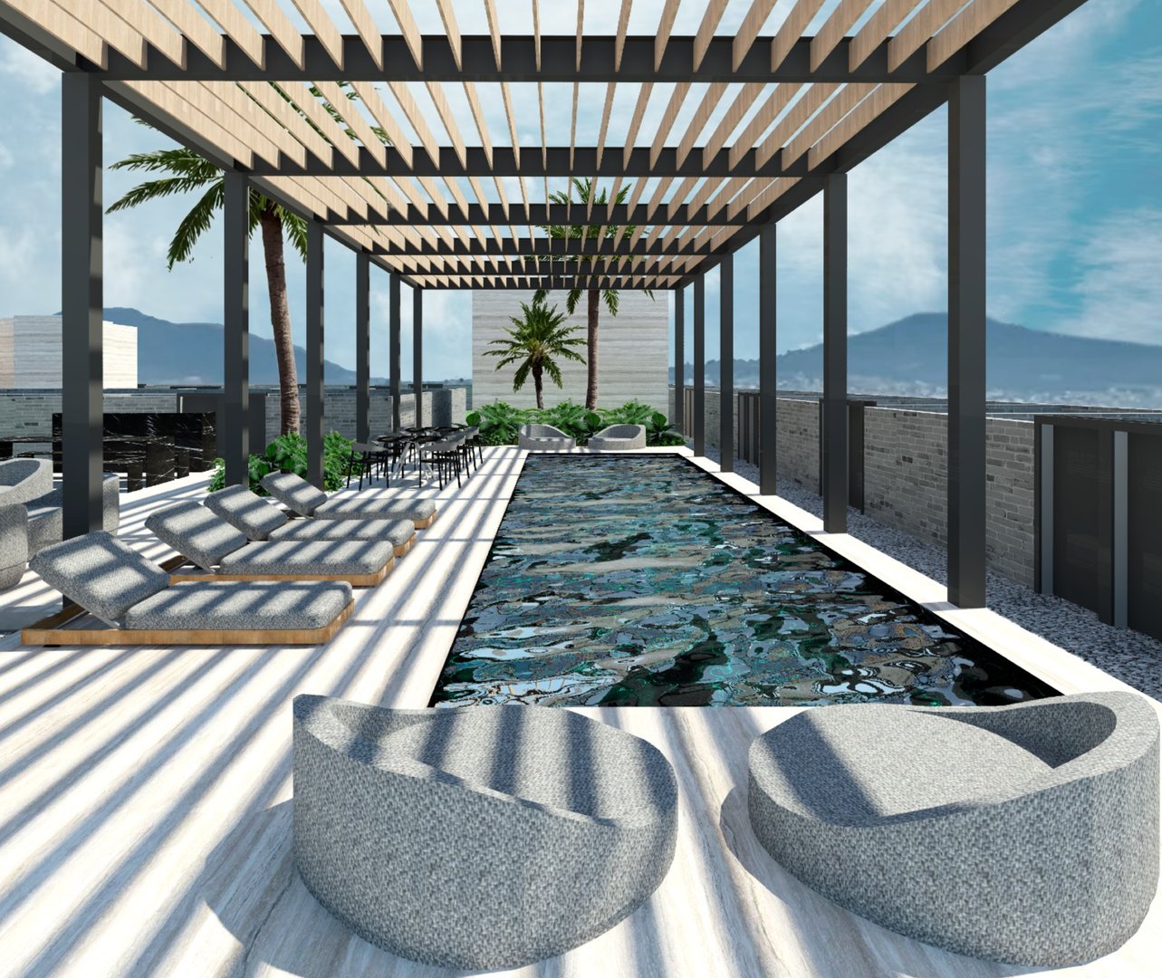 OASIS CHURUBUSCO - Interiores