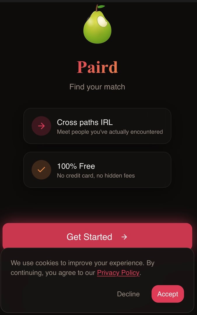 Paird App Preview