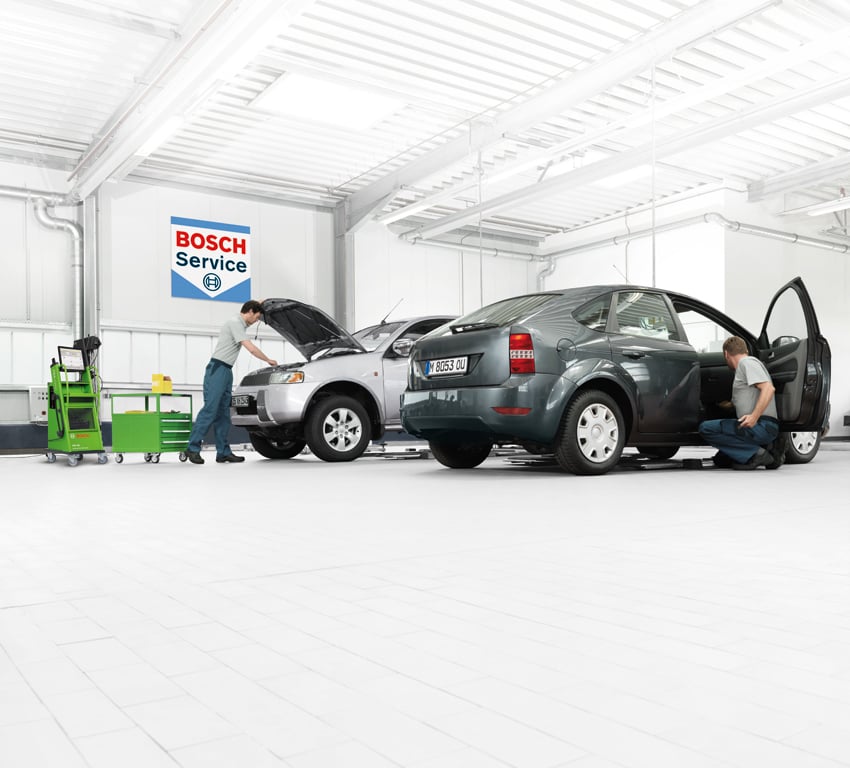 Certificación Bosch Car Service con respaldo internacional