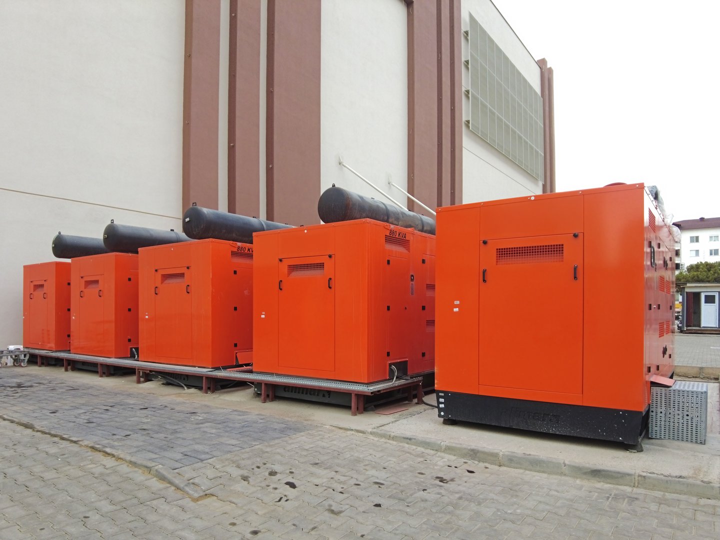 Reliable power plants, generators used in emergencies, providing backup electricity.