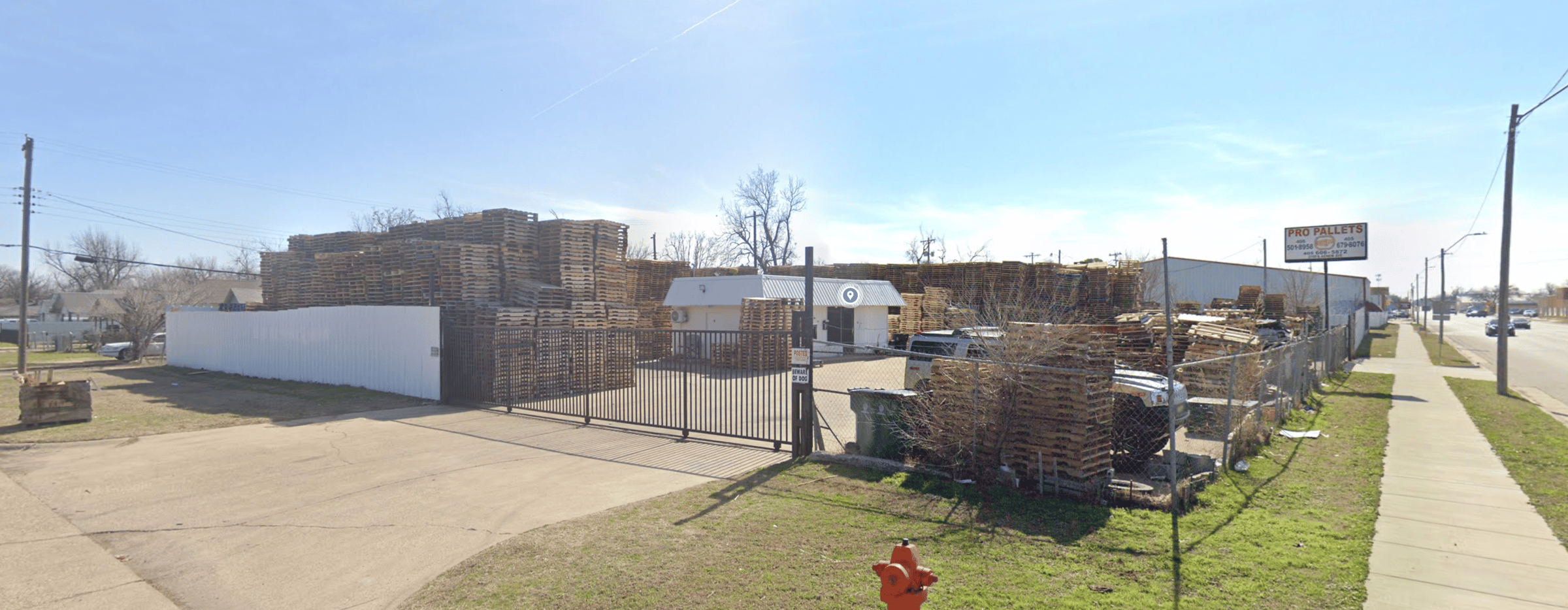 Pro Pallets first location 2018-2022