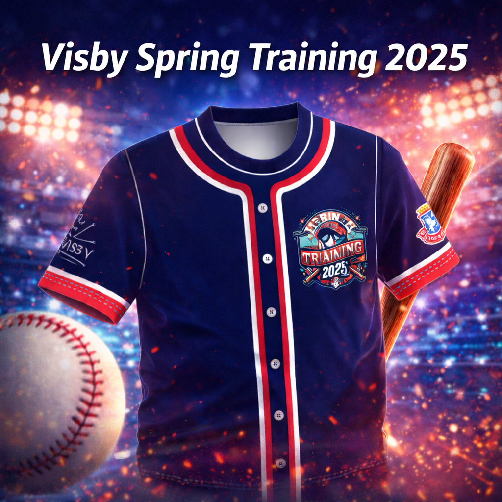 Baseboll Spring Training 2025 Tröja