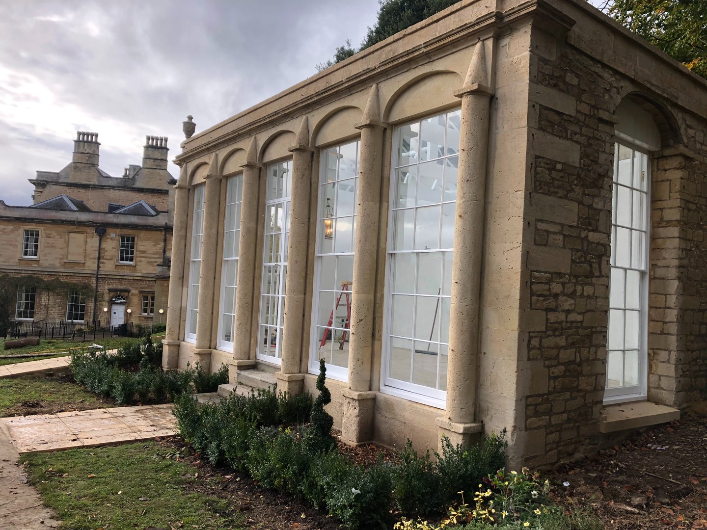 Exterior painting project