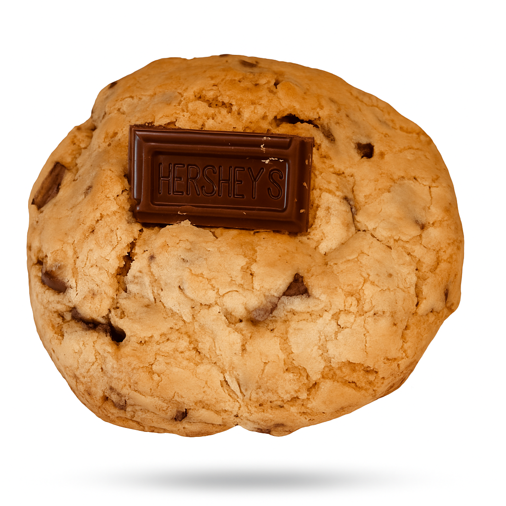 Homemade S'mores Cookies with Graham Crackers and Marshmallows