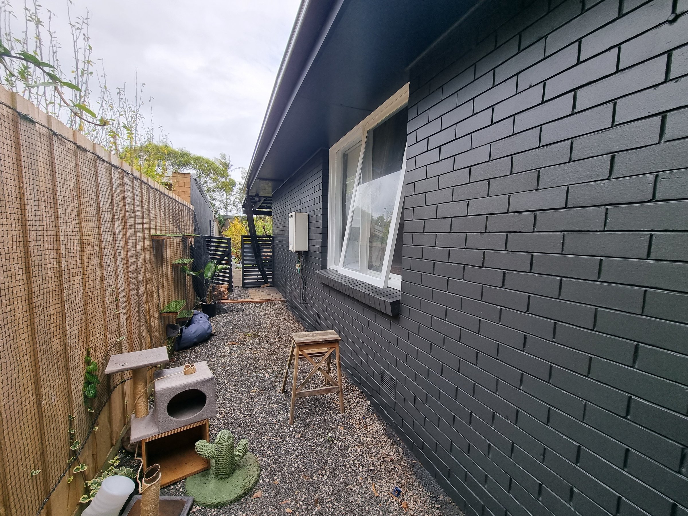 Contemporary family home exterior finishing work by Quality Painting Group