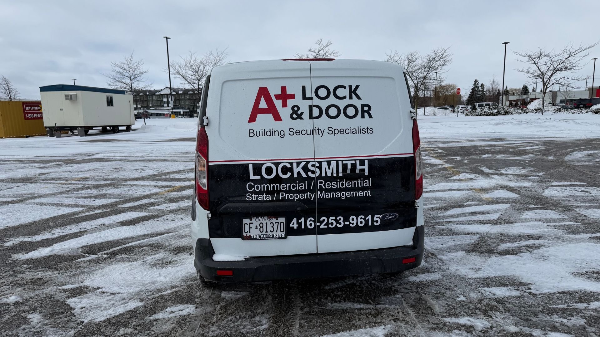 A+ Lock and Door locksmith service