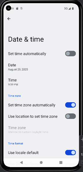 Mobile bug report - No push notification received at scheduled time