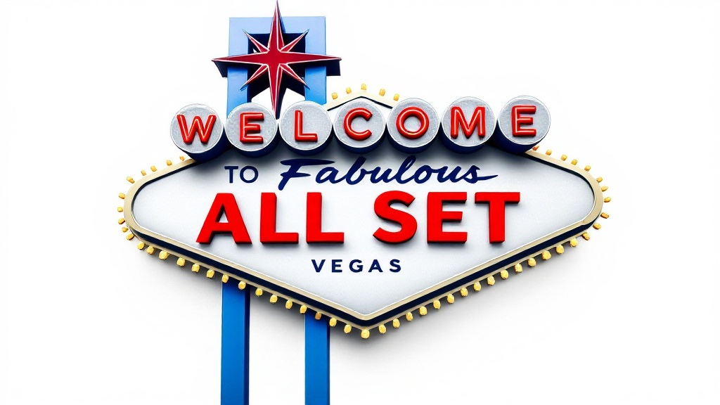 ALL SET VEGAS Call to Action Illustration