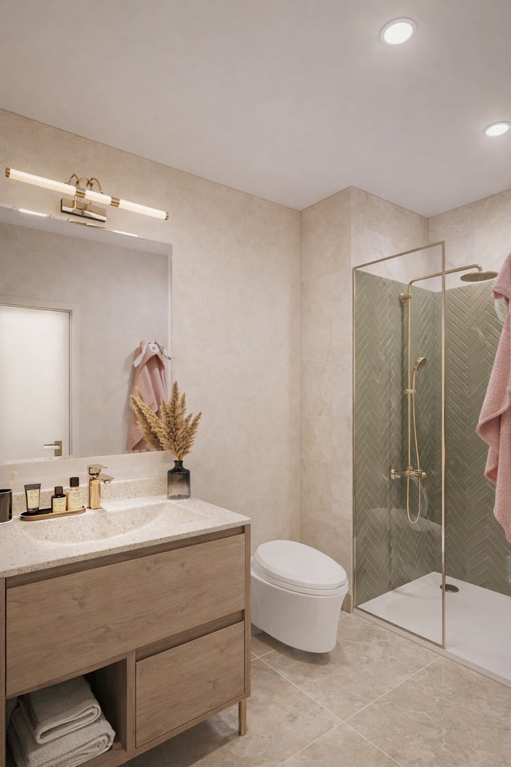 Type C bedroom 1 bathroom