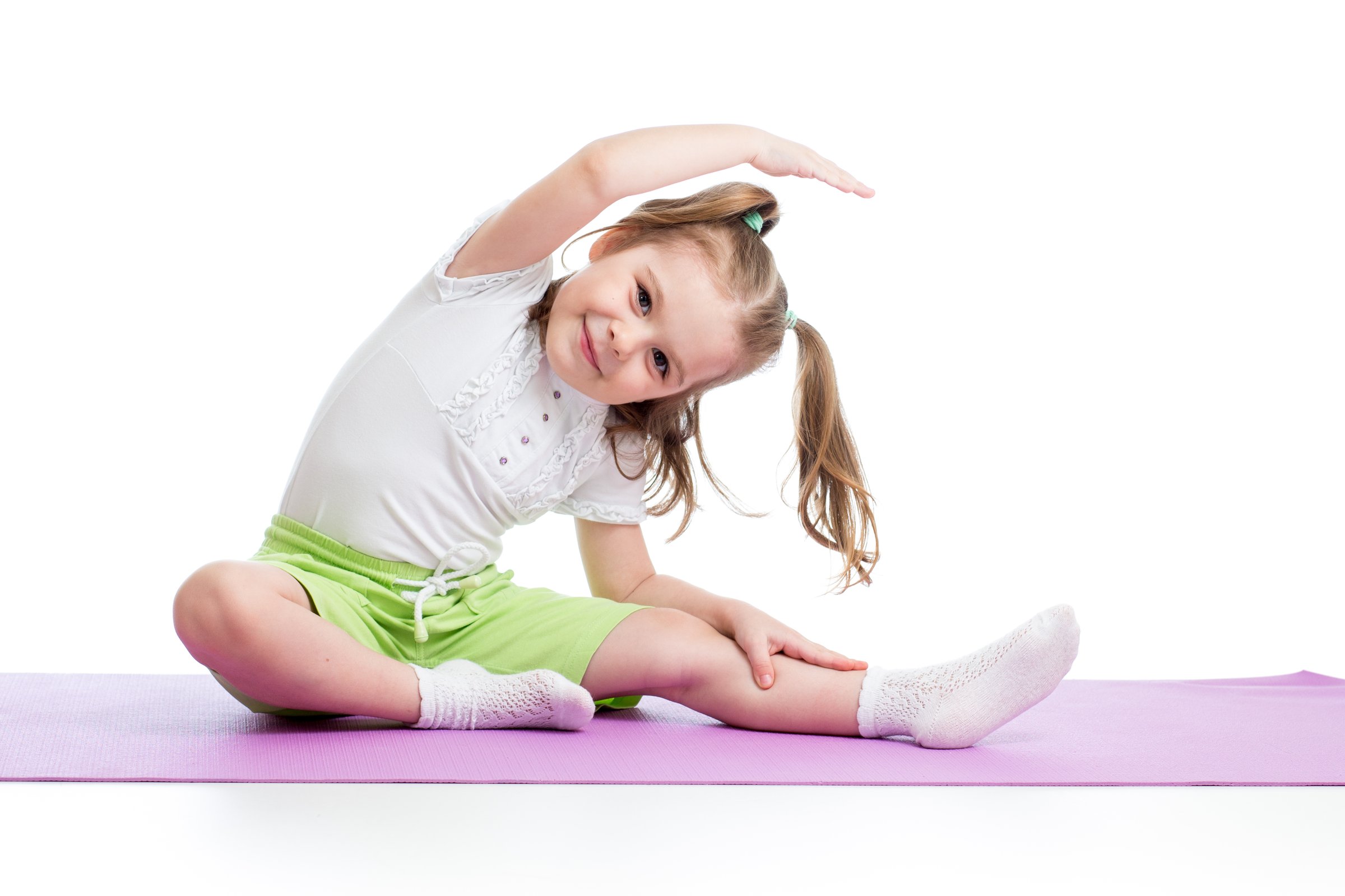 Child stretching