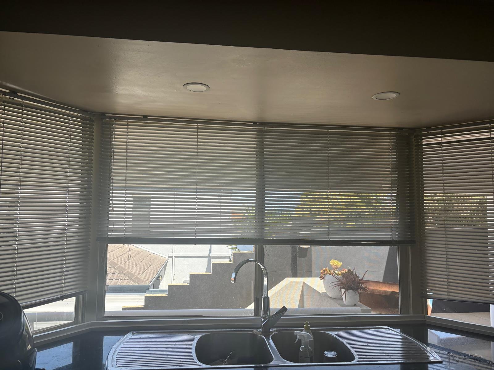 Plantation shutters installation Perth window treatment before after transformation
