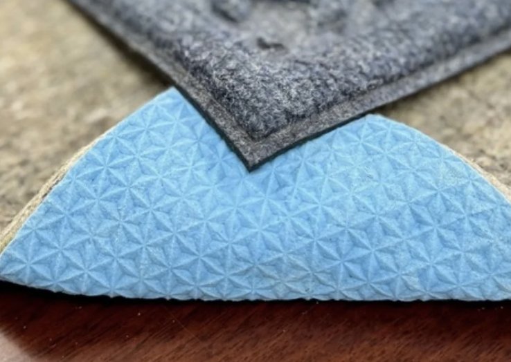 GRIPTEX All Surface Slide Stop rug pad with 28 oz fiber weight - firm support non-slip cushioning for high-traffic areas