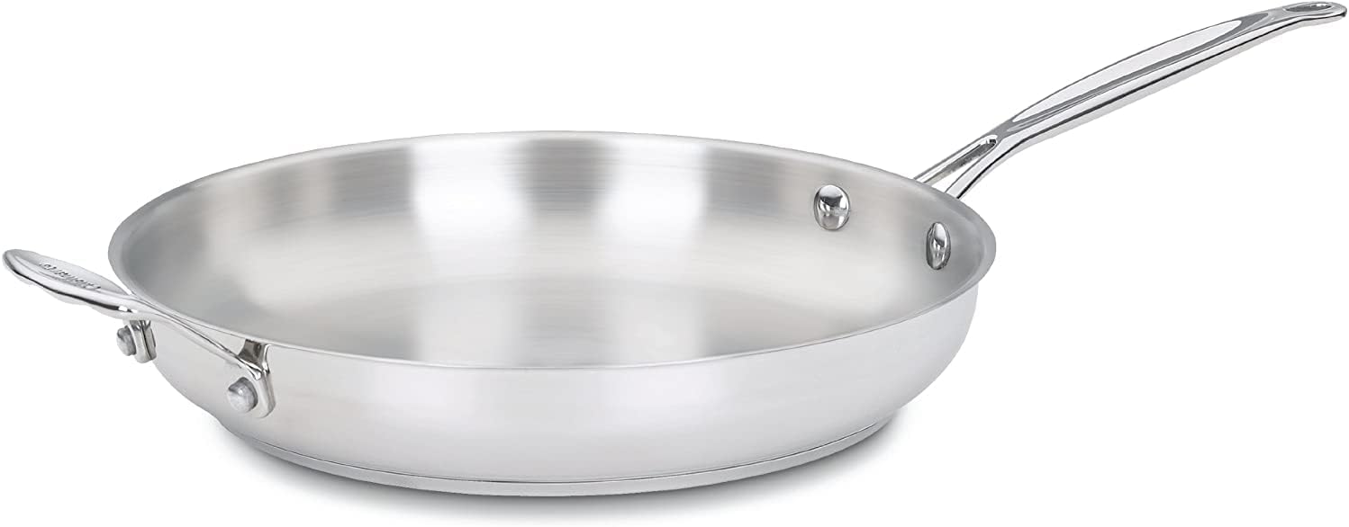 Cuisinart Stainless Steel 12-Inch Skillet