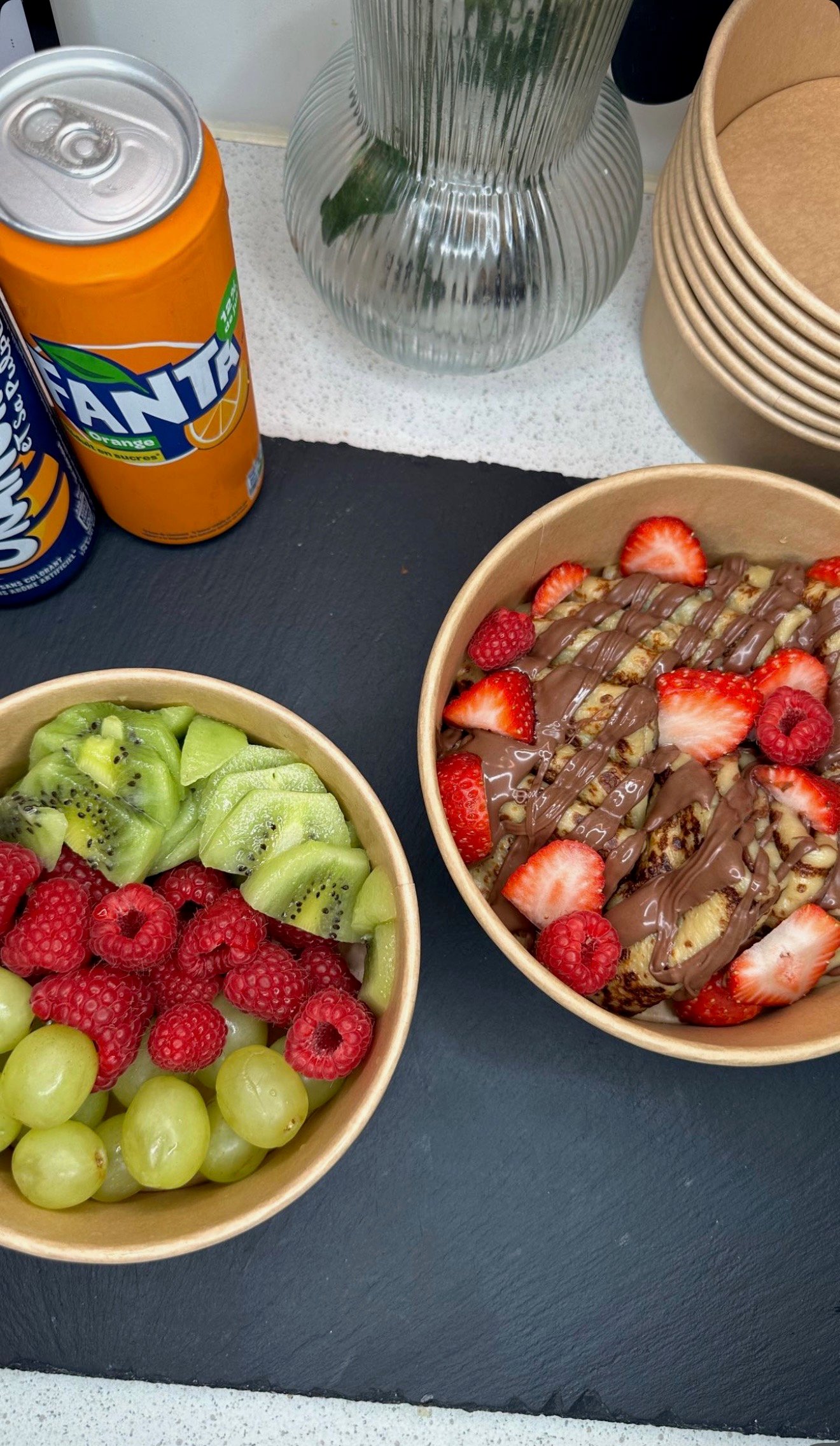 Gourmet brunch platter