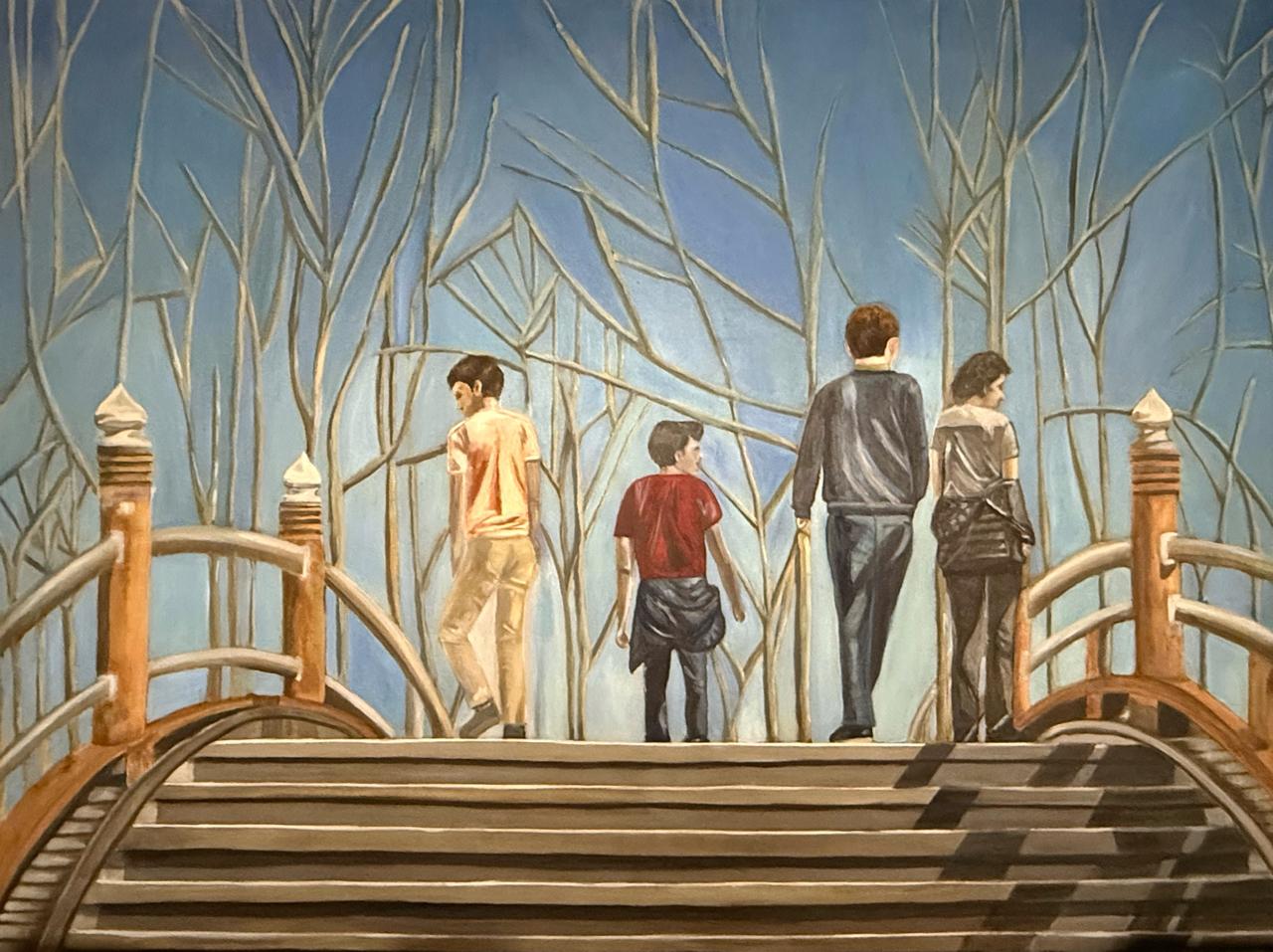 Paisaje urbano - Escena cotidiana