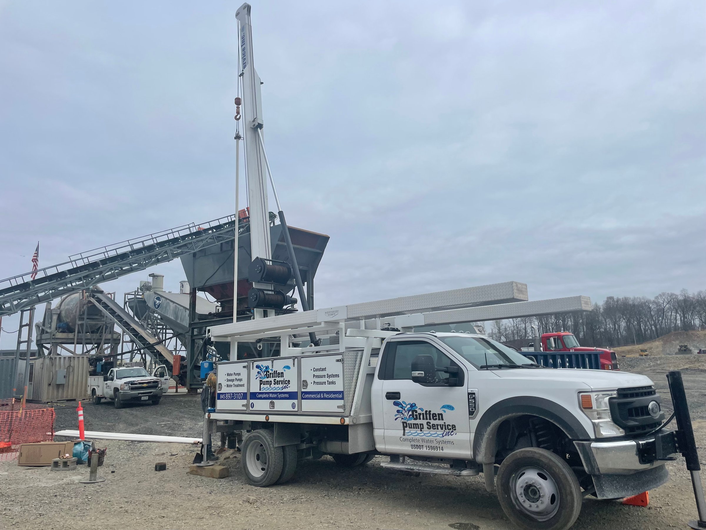 Well water system pump installation Griffen Pump Service Hudson Valley NY Dutchess County