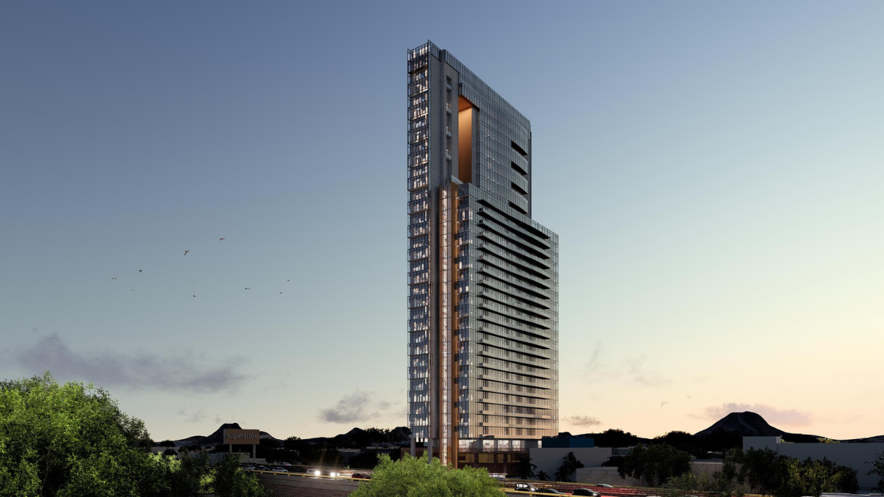 Fachada principal Torre Zahara