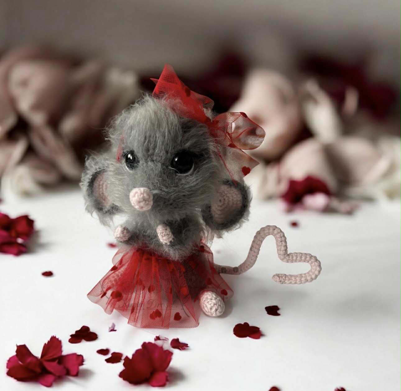 Maskotka na szydełku