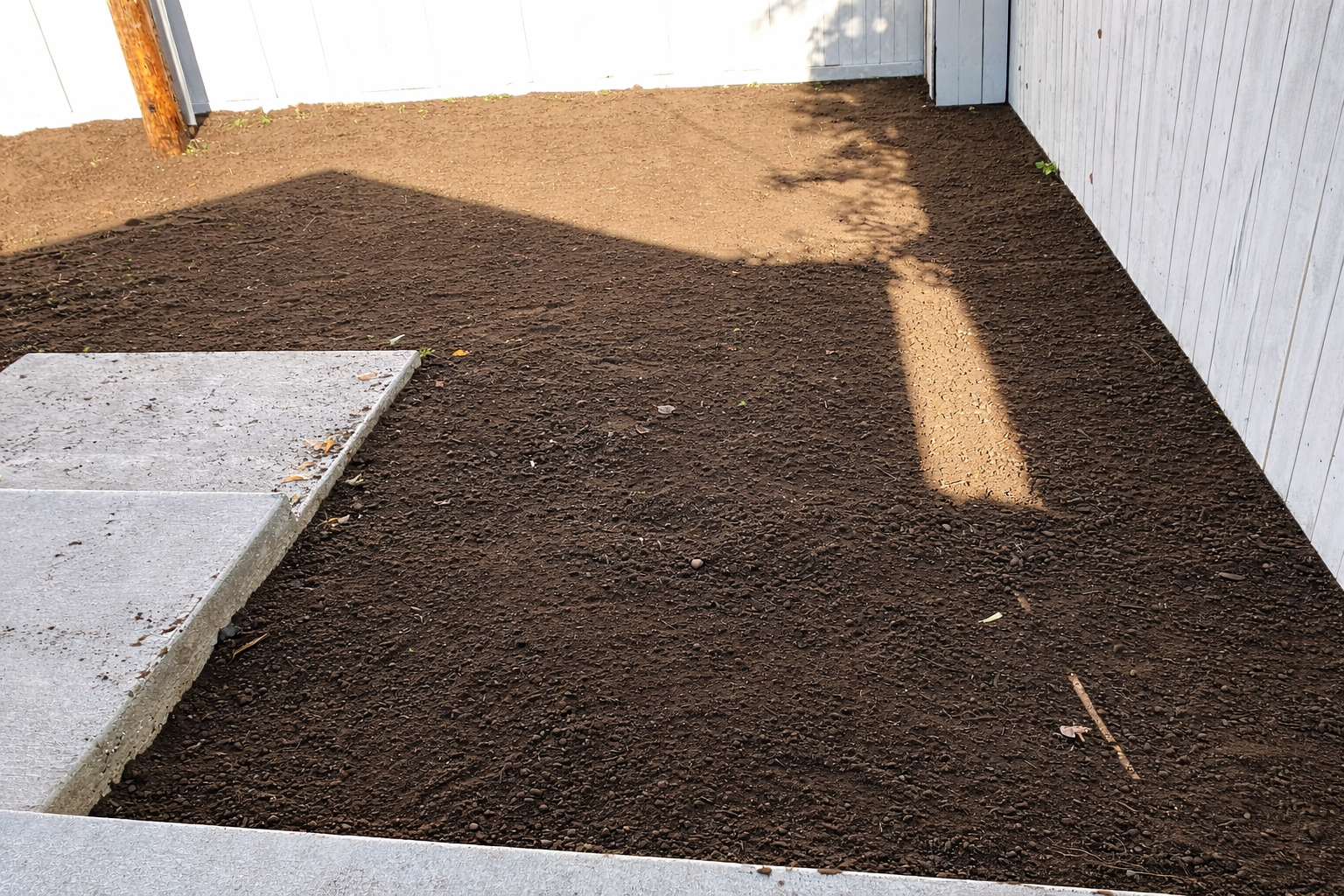 Excavation and dirt work project