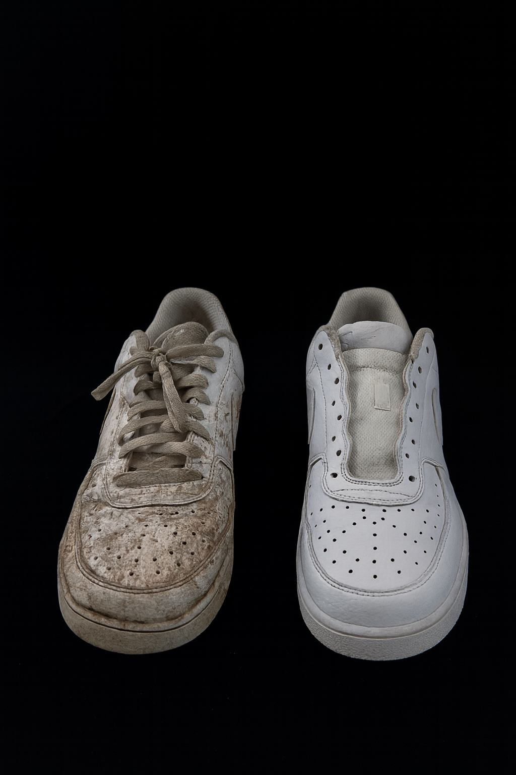 Before and After Shoe Restoration