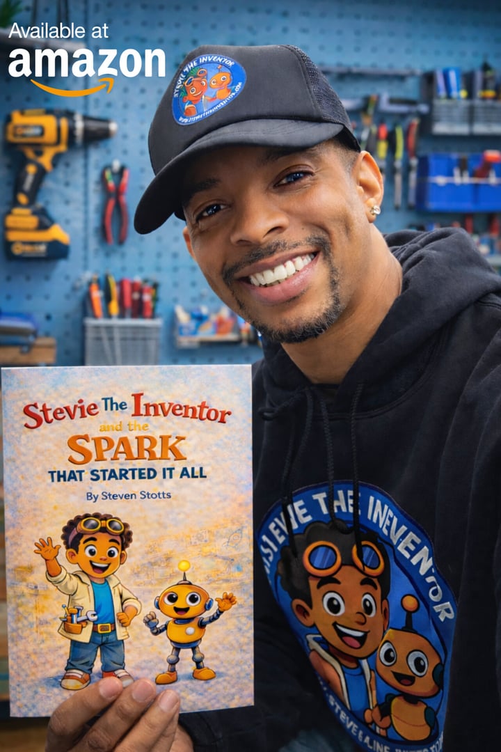 Stevie & Spark: The Spark That Started - Book Cover