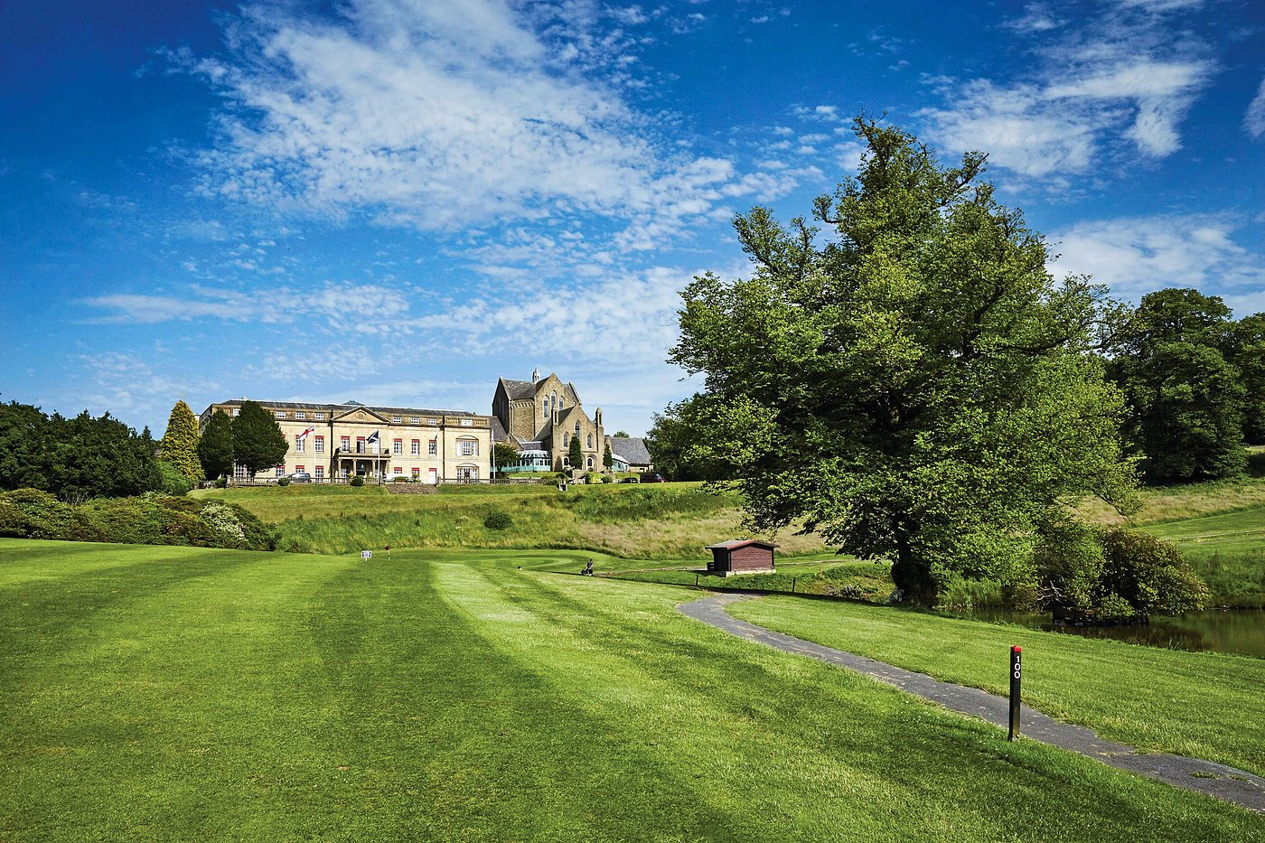 Shrigley Hall Hotel & Spa Victorian mansion and golf course in Peak District