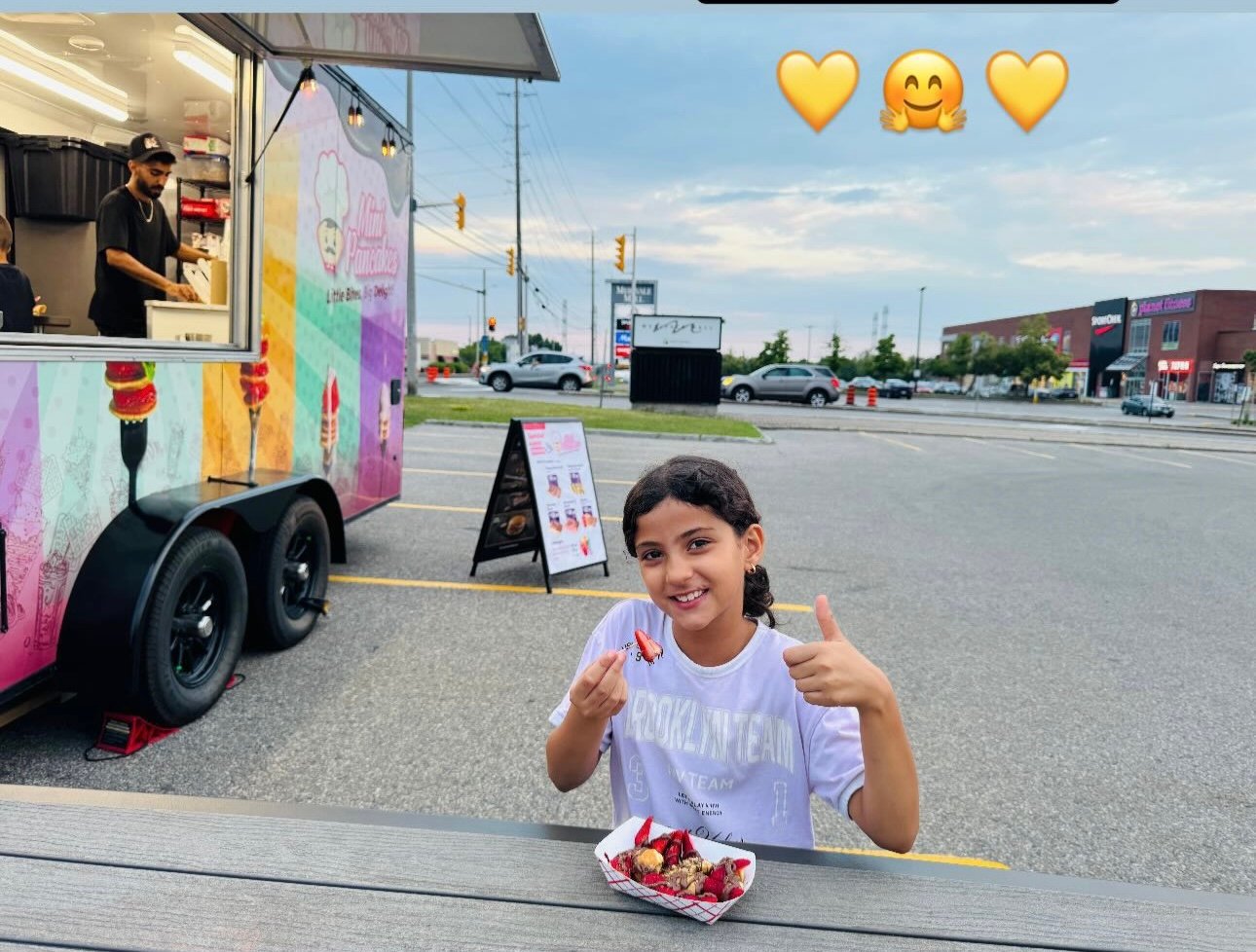 Customer service at Mini Pancakes