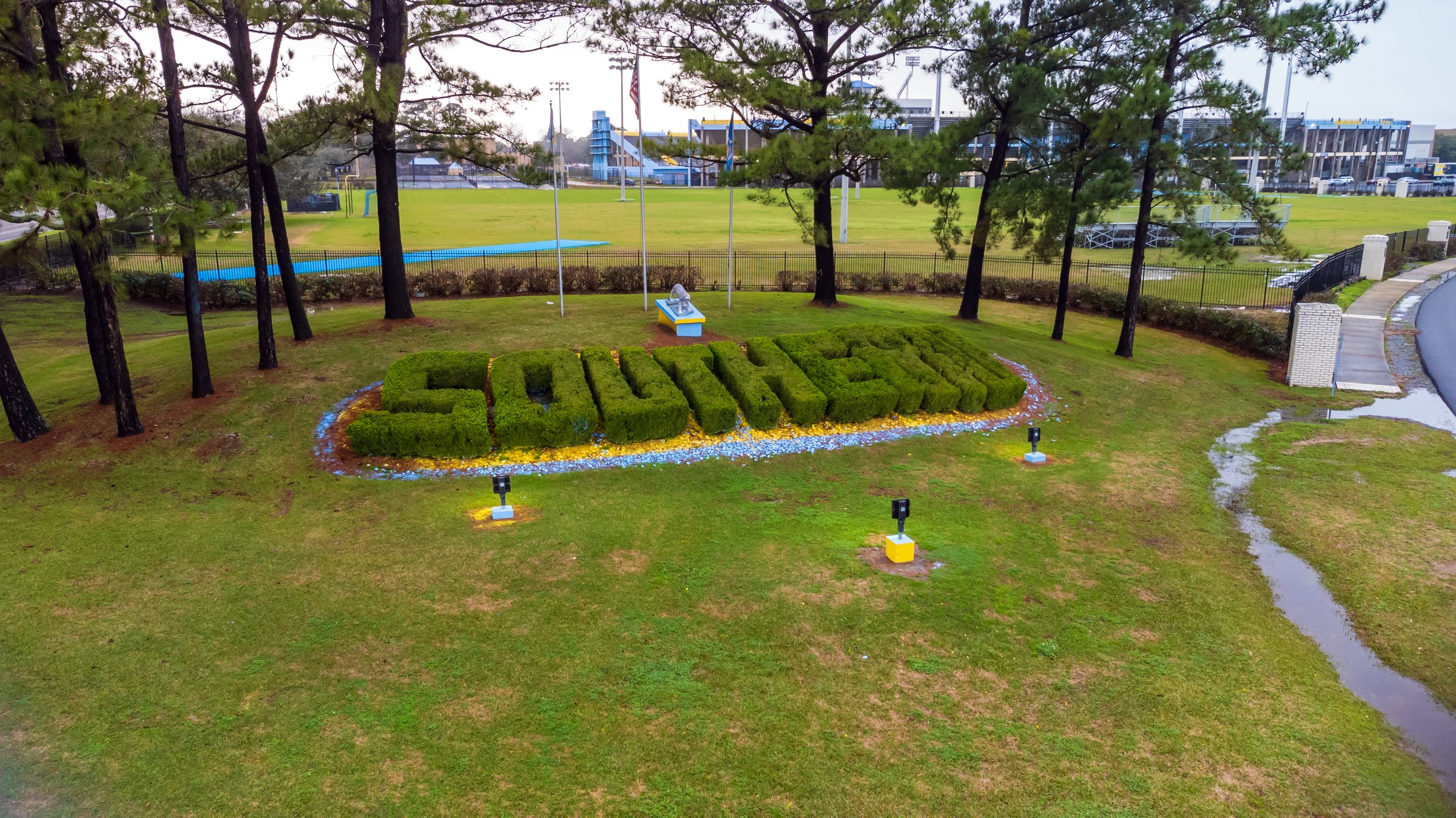 Baton Rouge, LA - January 2023: Southern University and A&M College located in Baton Rouge, LA.