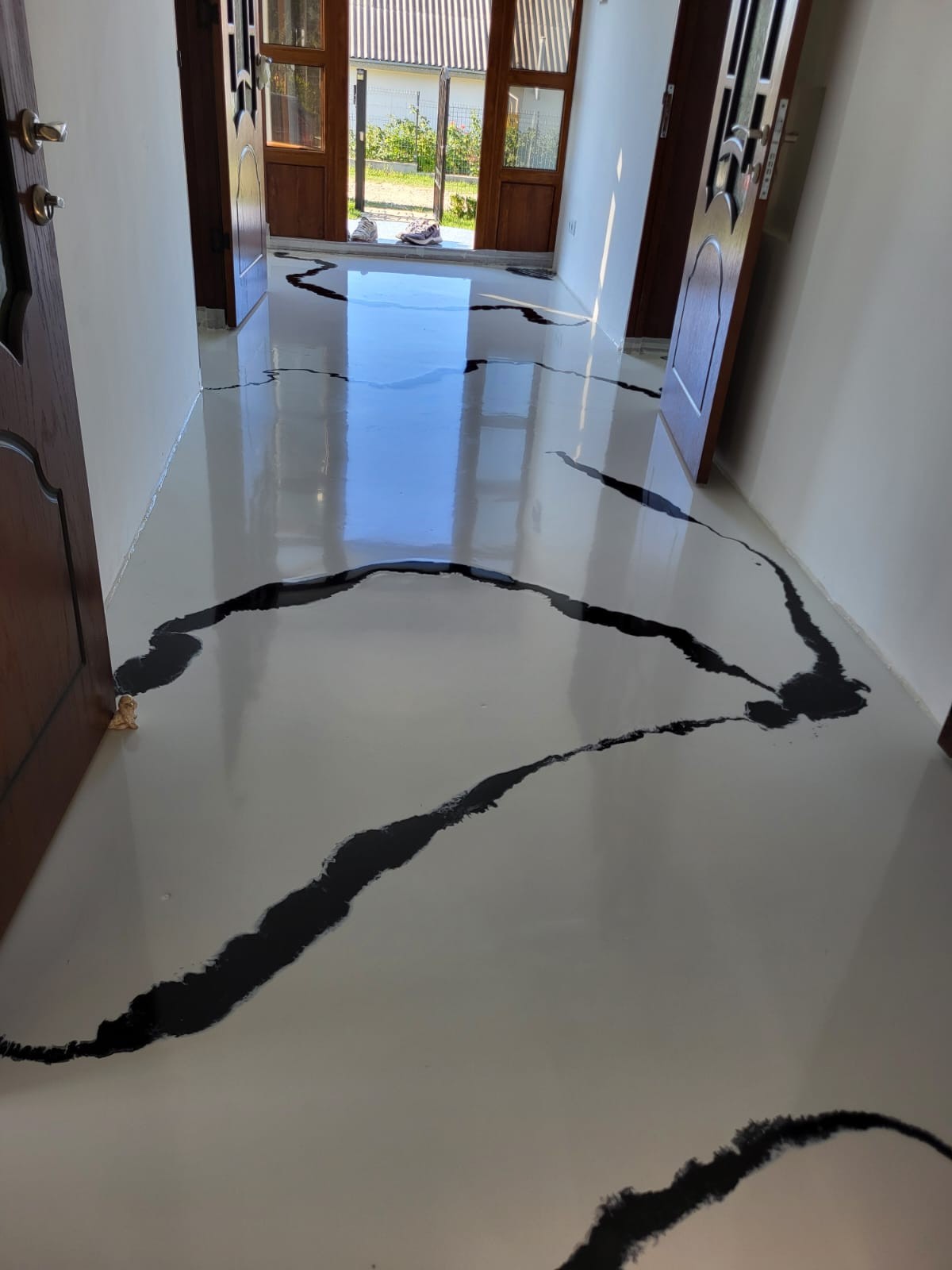 Pardoseală epoxy industrială