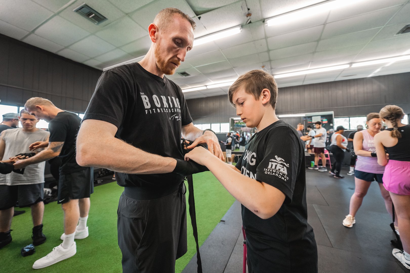 Boxing for Everybody gym atmosphere