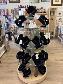 Jewelry collection at Kay's Custom Framing & Gifts