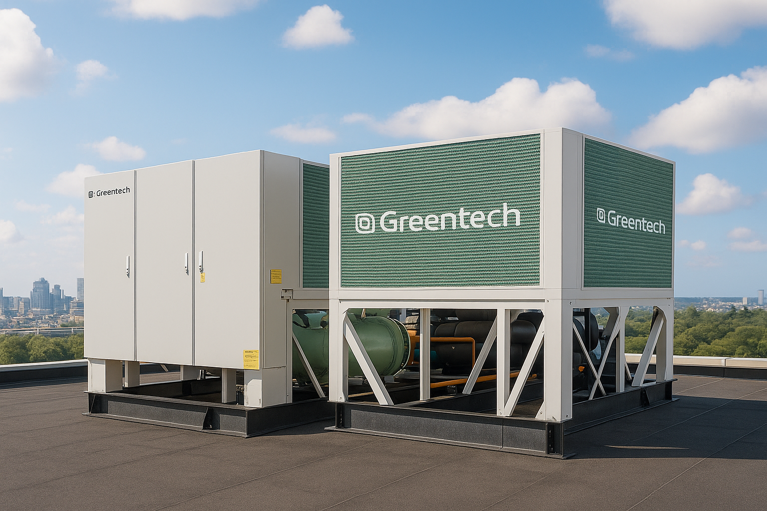 Industrial chiller system