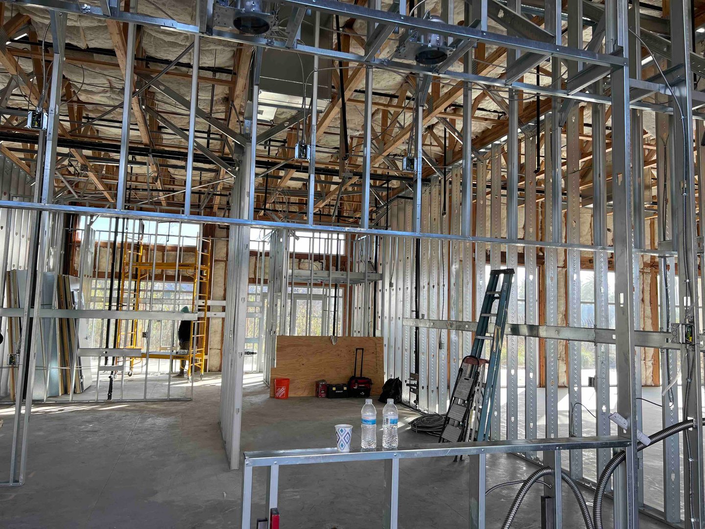 Commercial San Diego new wiring installation - Image 10