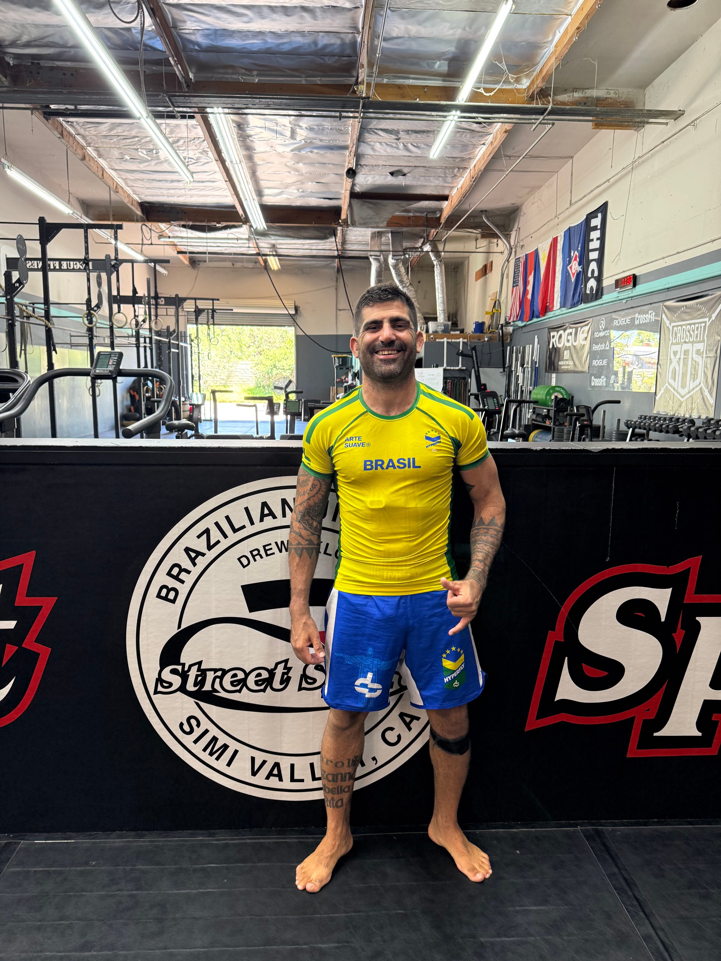 Brazilian Jiu Jitsu training and technique