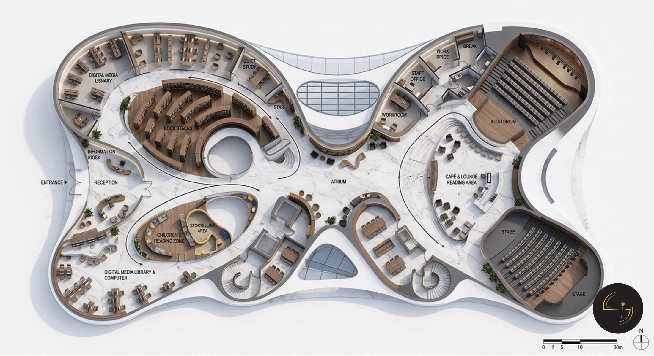 University Library view