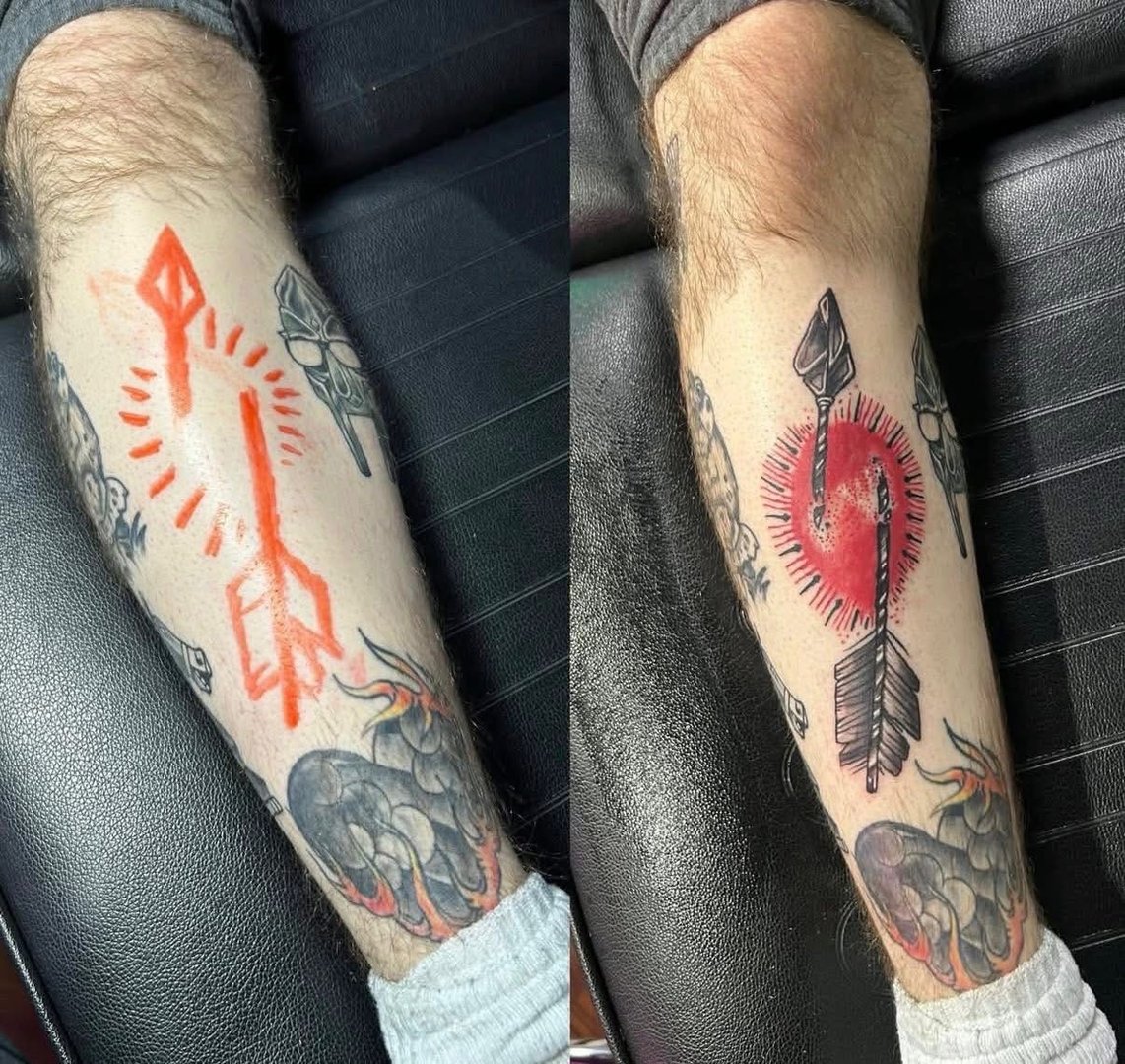 Twin City Tattoo custom artwork