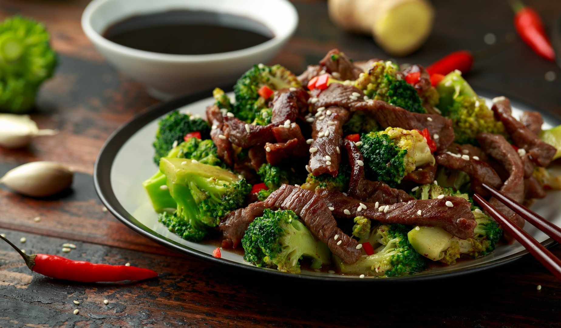 Beef and Cauliflower Stir-Fry