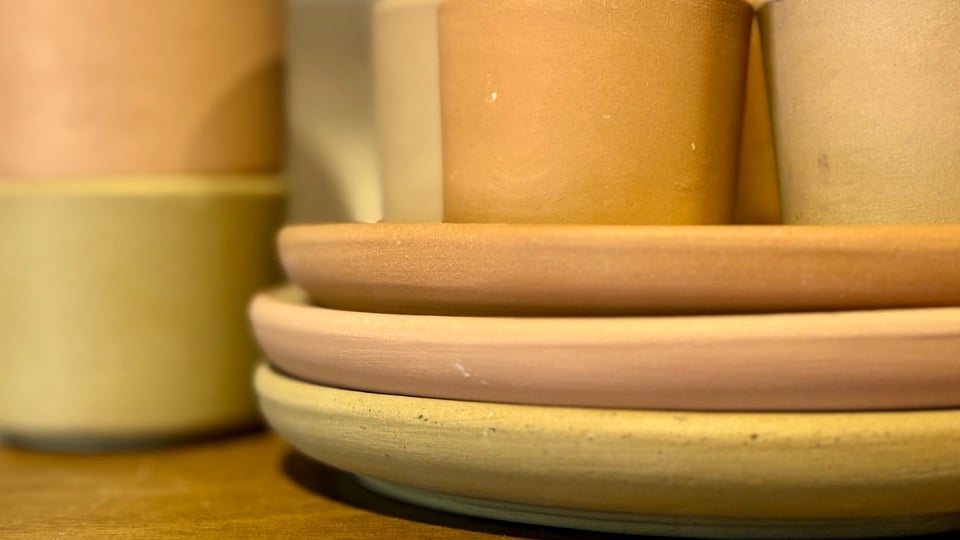 Platos principales de cerámica Naidich