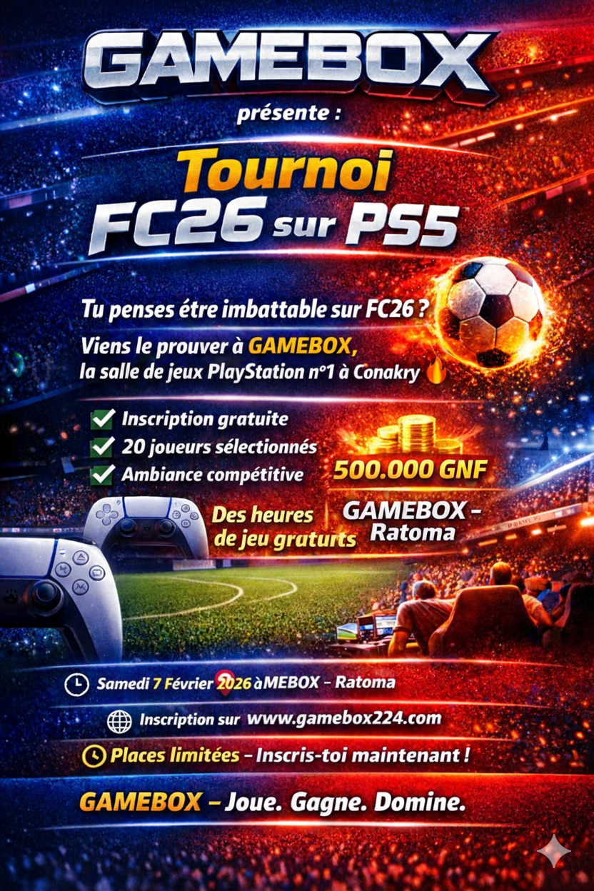 Tournoi FC26 - Inscriptions Ouvertes