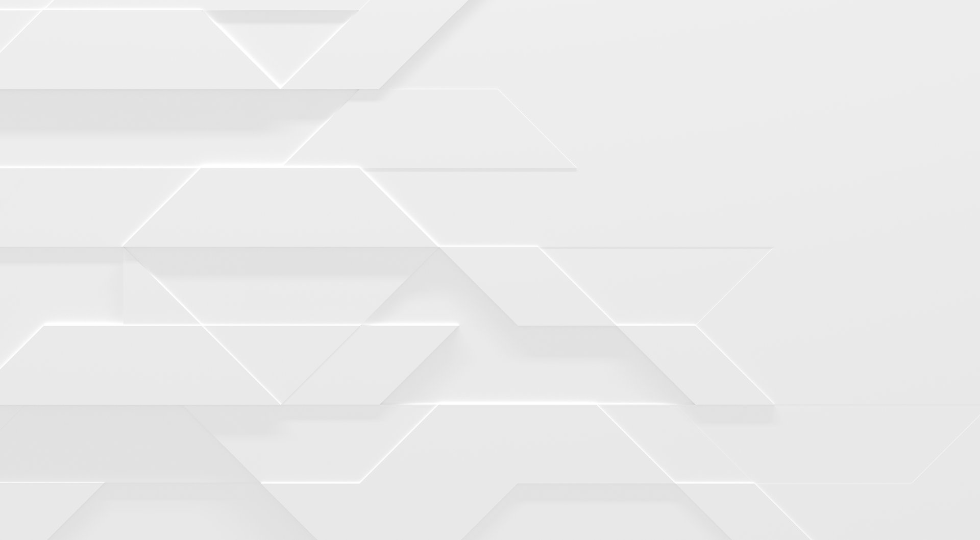 A sophisticated 3D illustration featuring an elegant white business-style geometrical background with ample copy space, perfect for enhancing professional presentations and corporate branding with a touch of modernity