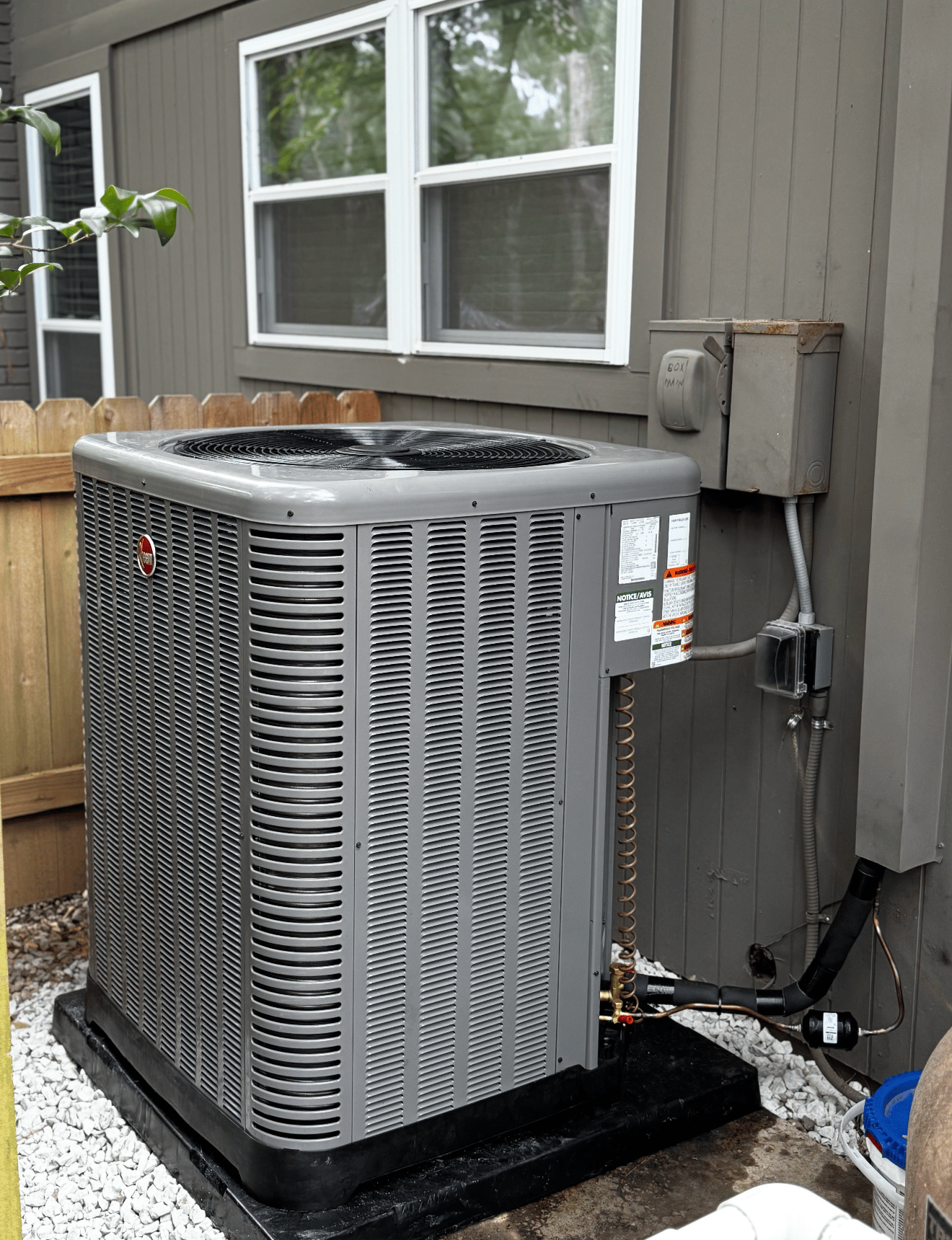 HVAC service professional