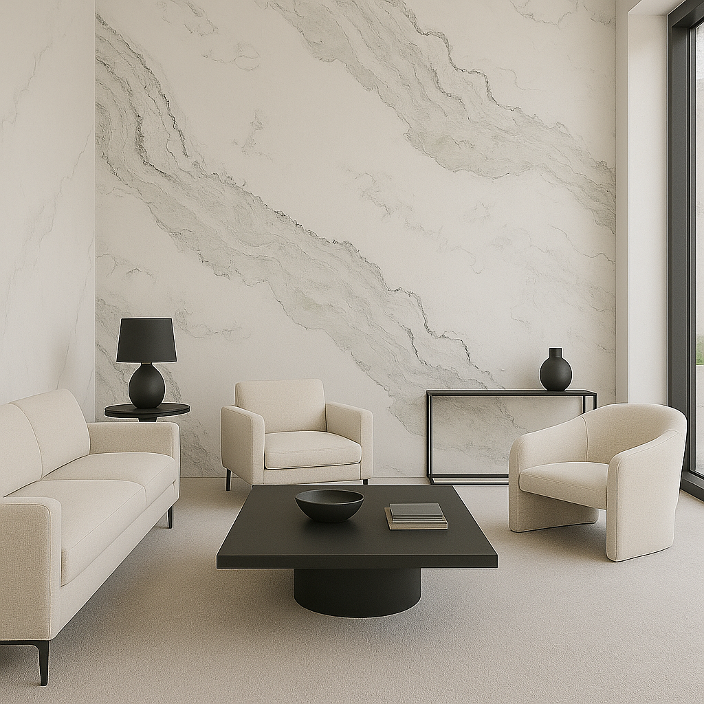 Volaskas Gris - PVC Mármol Premium