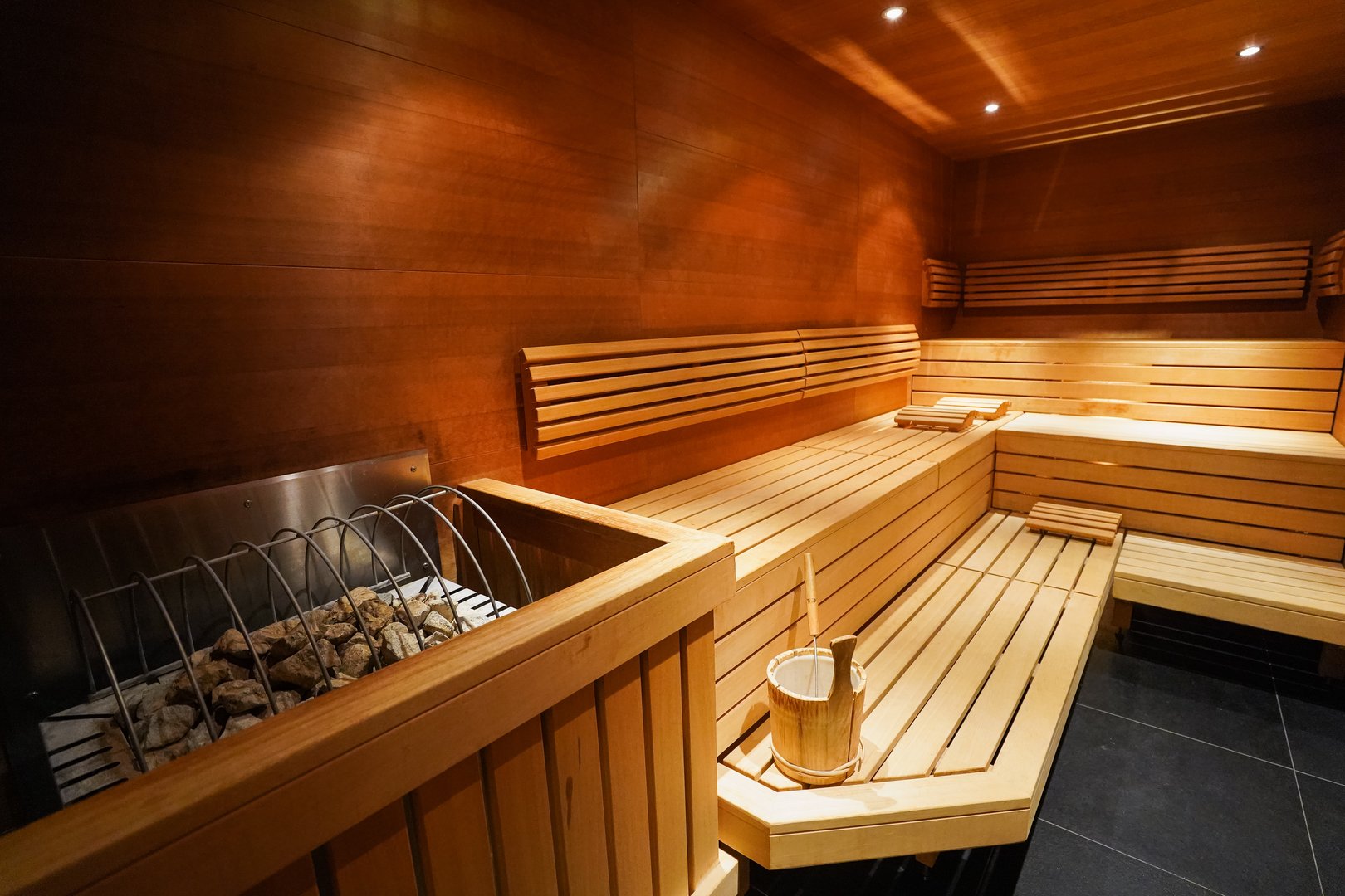sauna warm image
