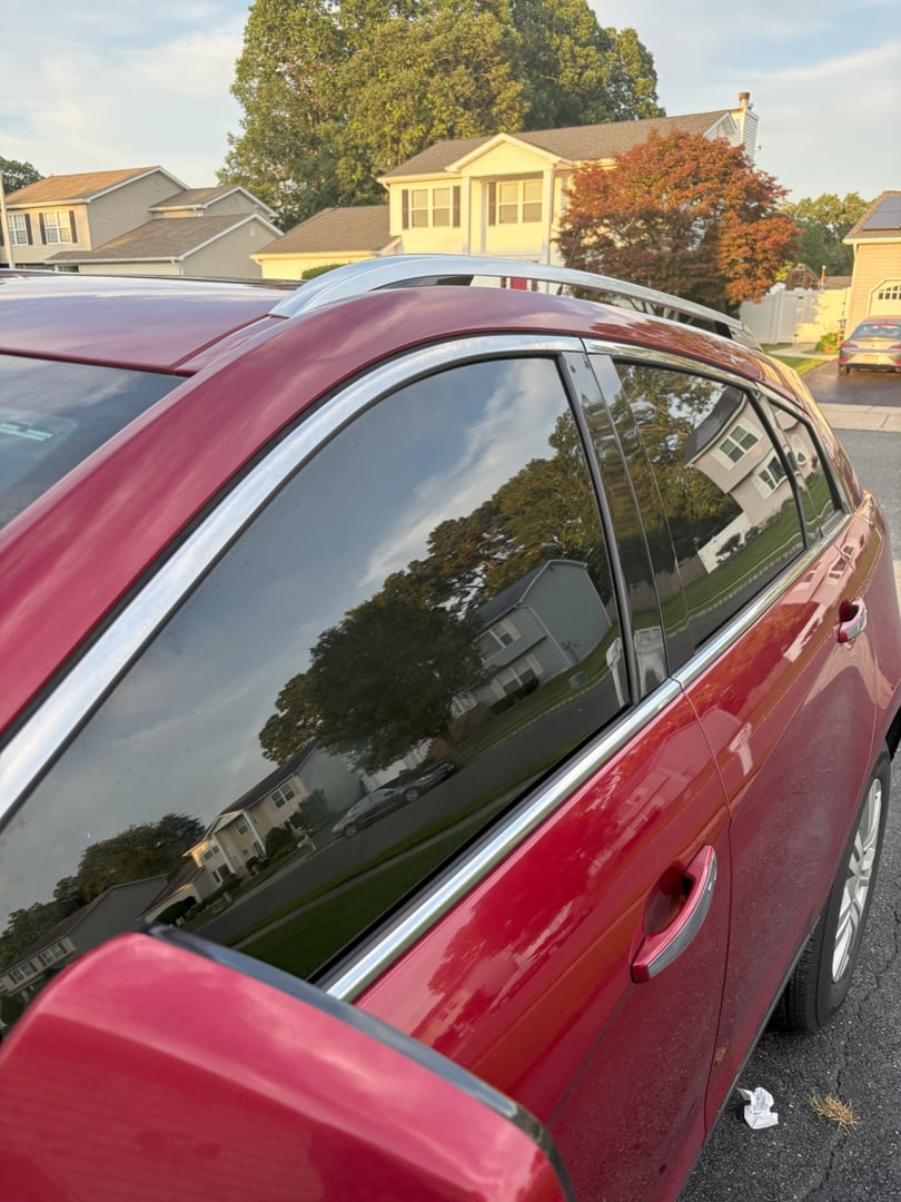 TNM Customs window tinting project